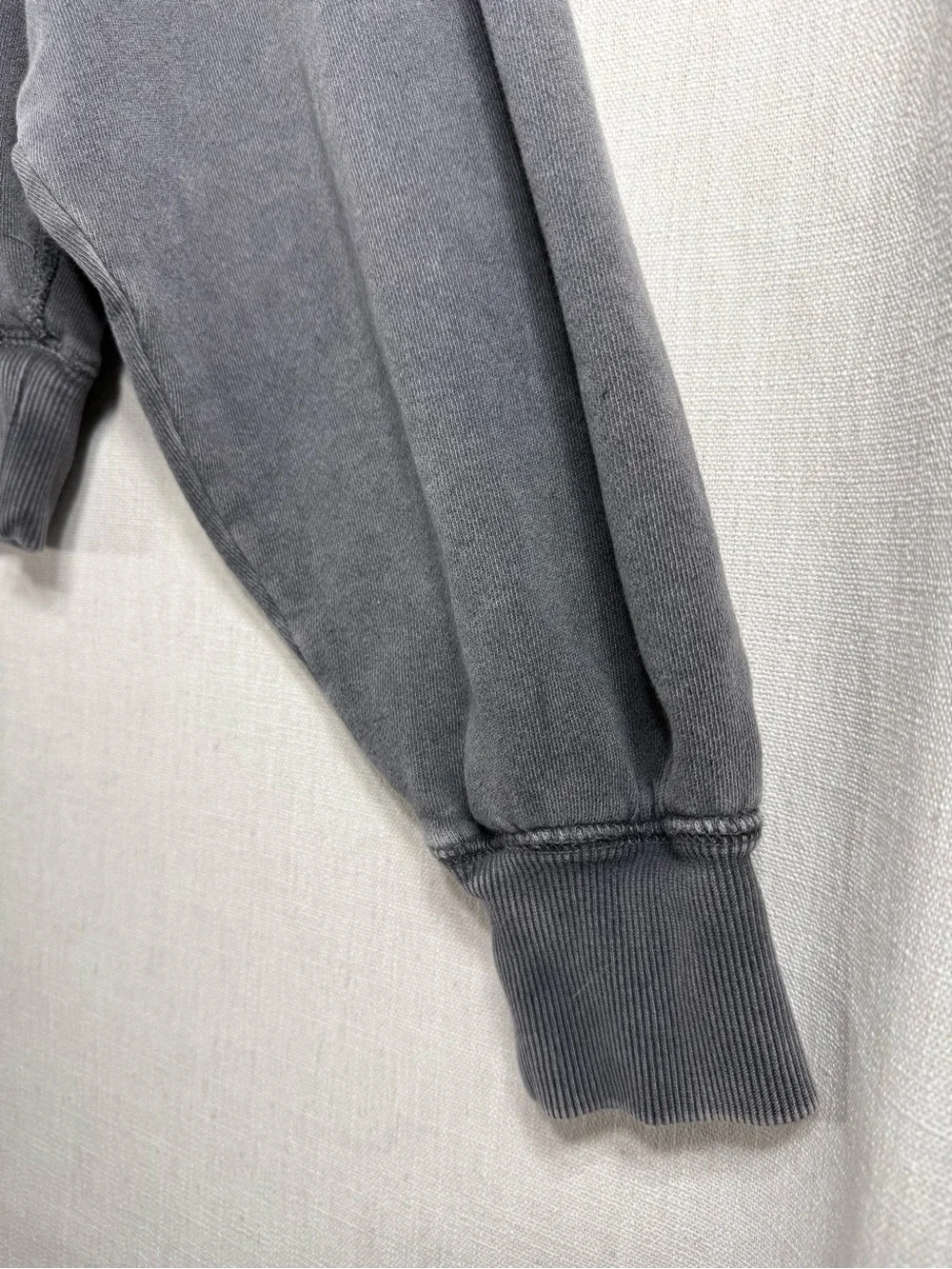 Free People Washed Charcoal Crewneck Sweatshirt - Women's